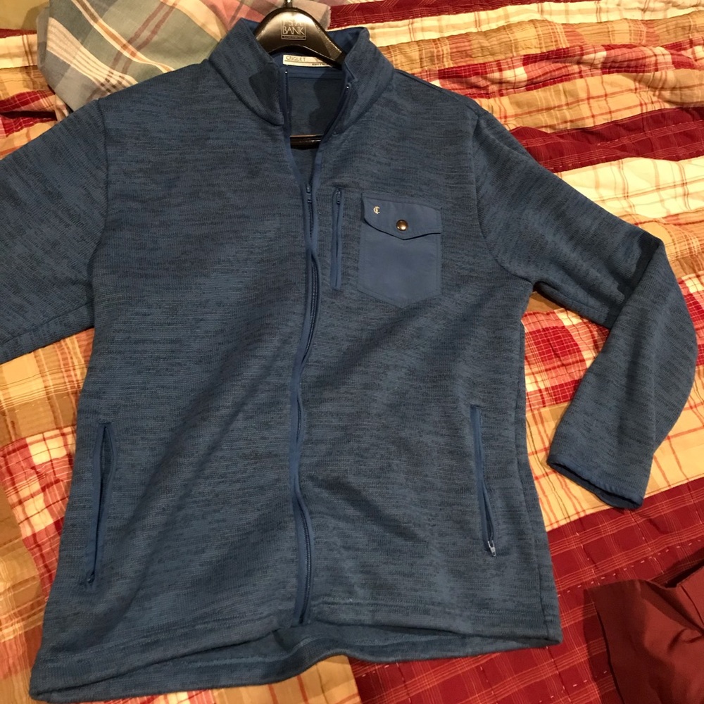 NWOT Criquet Sweater Fleece Jacket (L)